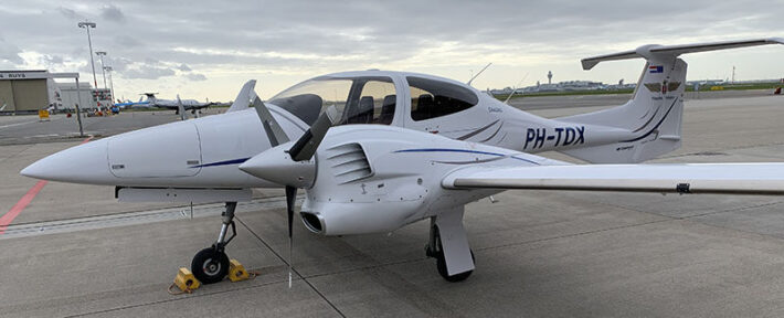 PH-TDX op Schiphol Oost